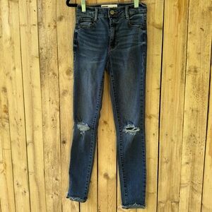 Garage skinny jeans: blue 00